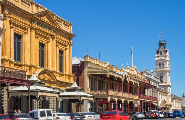 Ballarat street scene