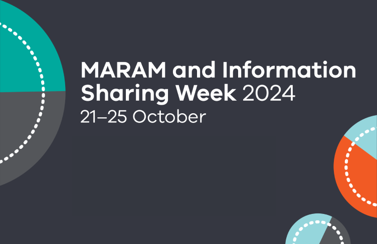 MARAM and information sharing week 21 to 25 October 2024