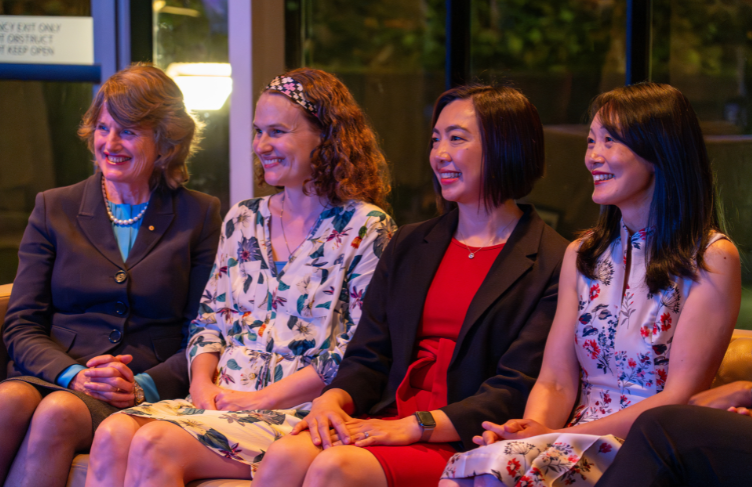 2024 honourees Catriona Mclean, Jen Morris, Ada Cheung, and Jun Yang