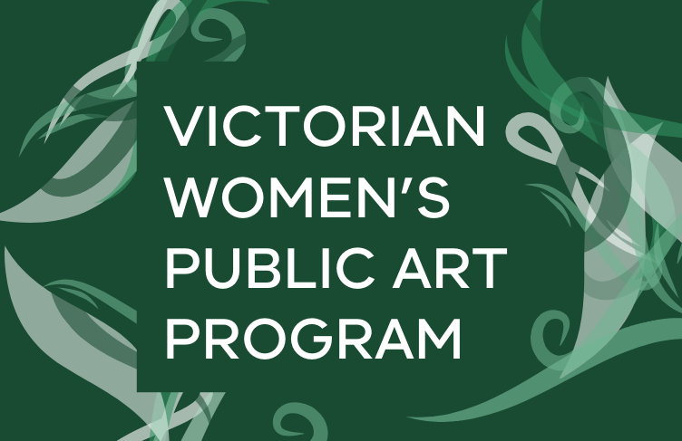 Women's public art program 2025